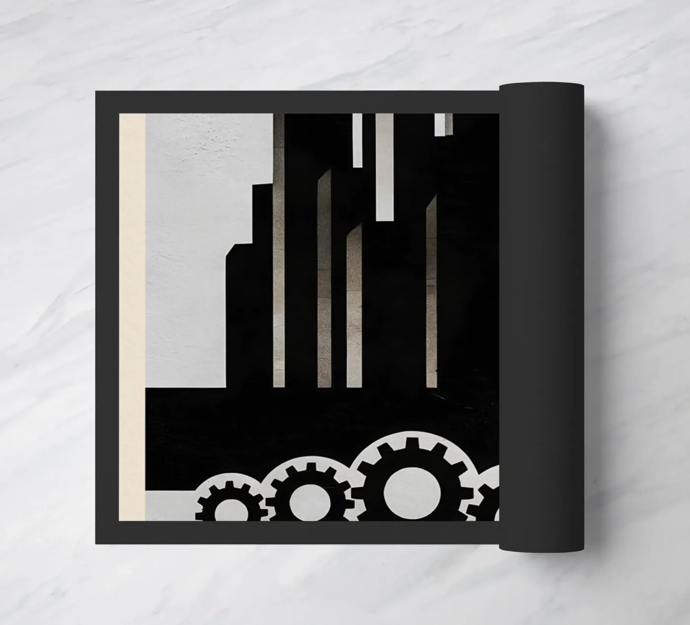 Metropolis doormat by TheArtstudio