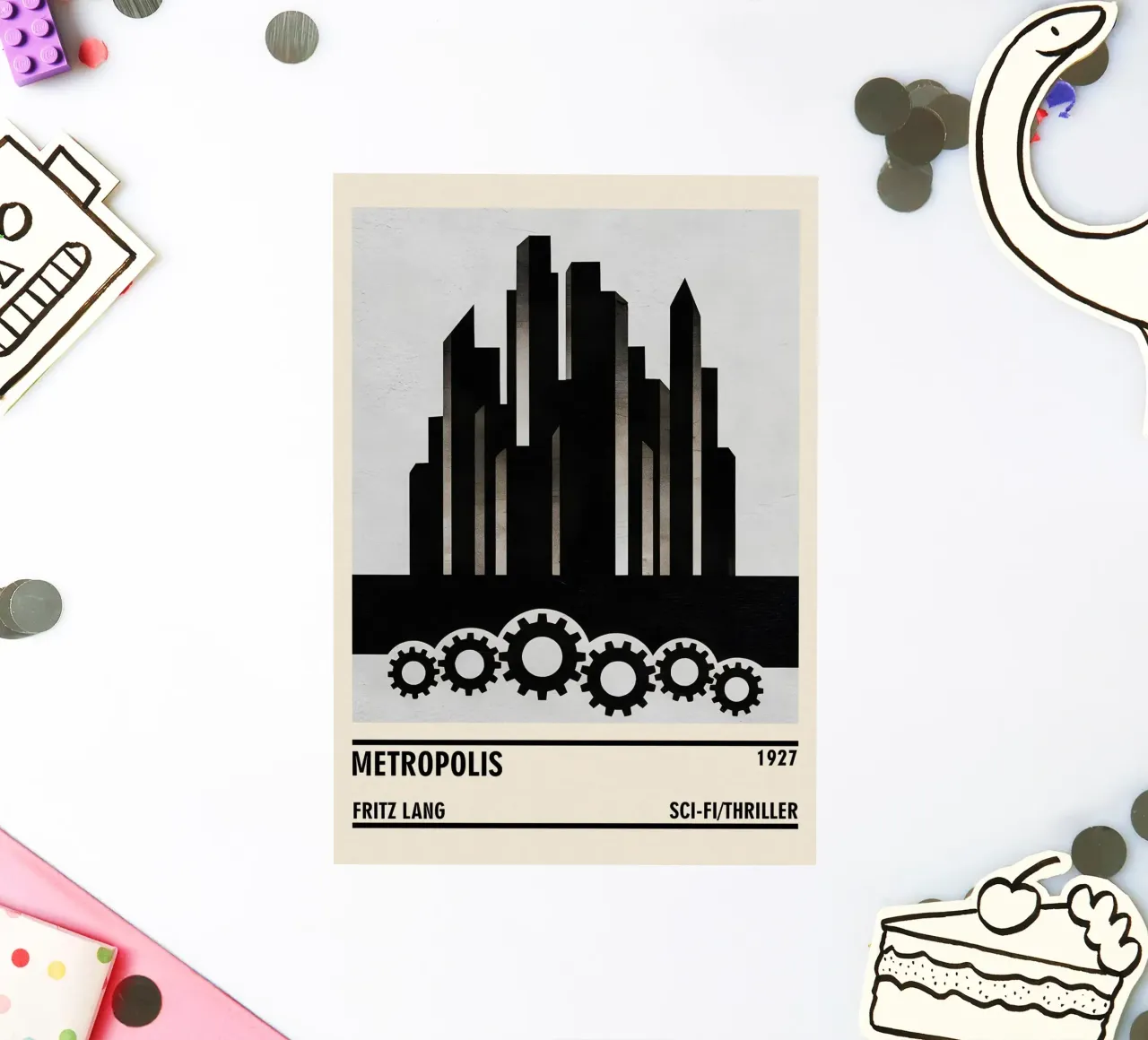 Metropolis adesivo da TheArtstudio
