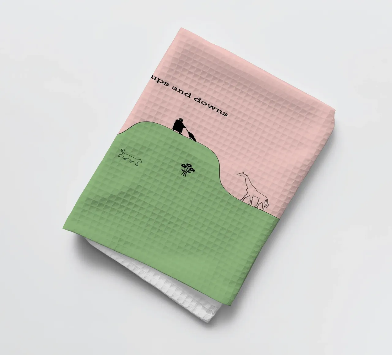 life has its ups and downs canovaccio da cucina da natural neutral