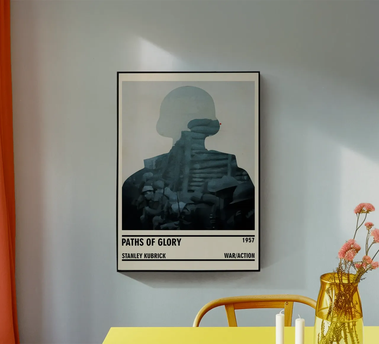 Minimalist Movie Poster 1 copy plexiglass da TheArtstudio