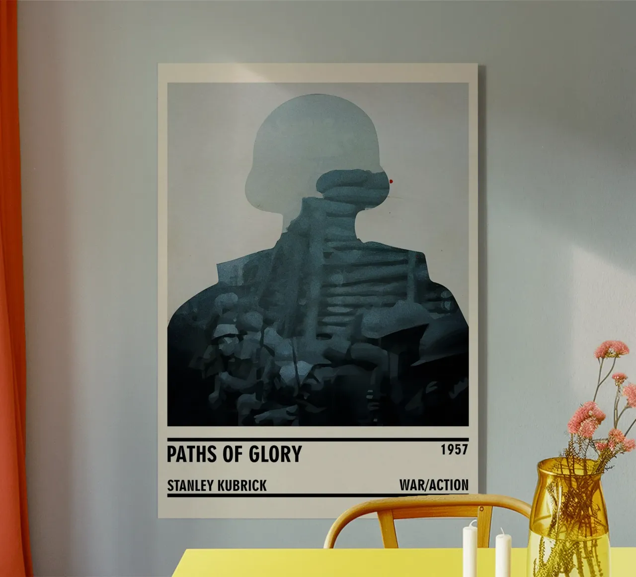 Minimalist Movie Poster 1 copy plexiglass da TheArtstudio