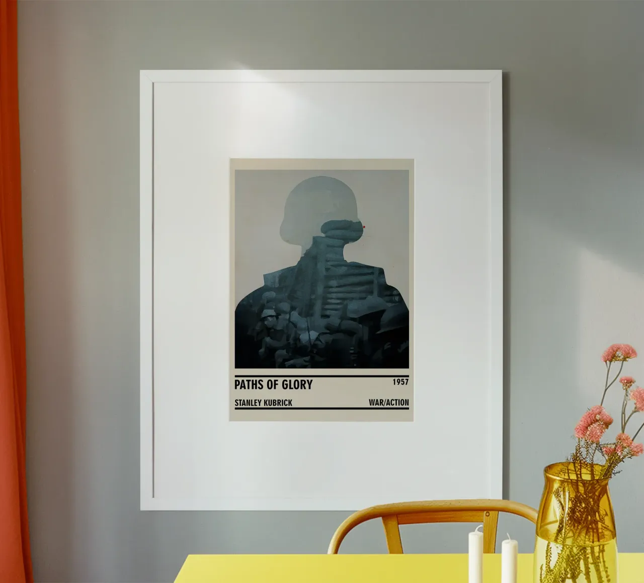 Minimalist Movie Poster 1 copy hahnemühle by TheArtstudio
