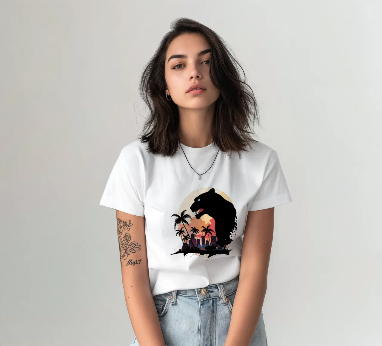CIty panther t-shirt da artdesign1985