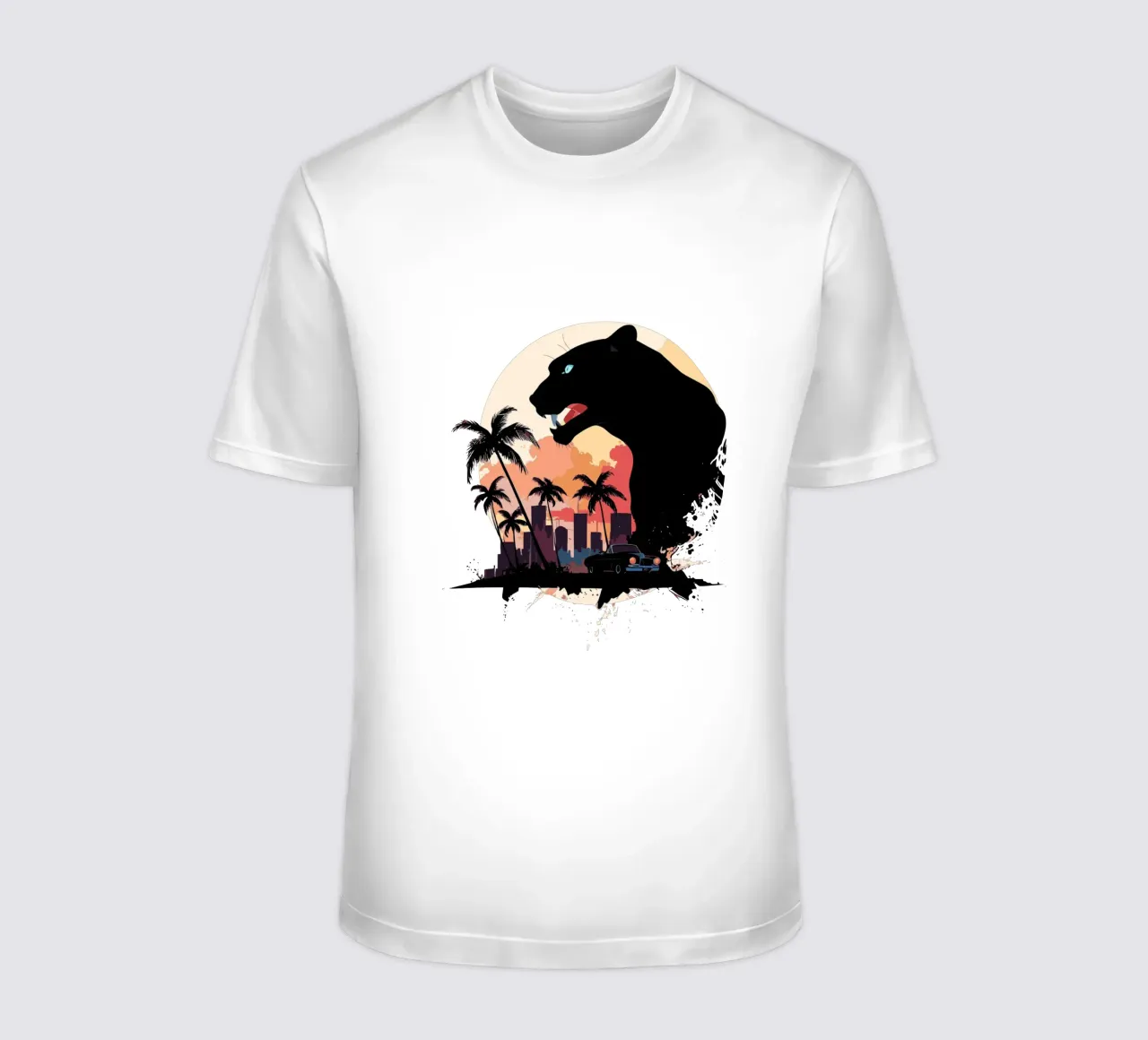 CIty panther t-shirt da artdesign1985