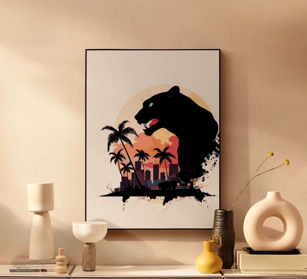 CIty panther alluminio dibond da artdesign1985