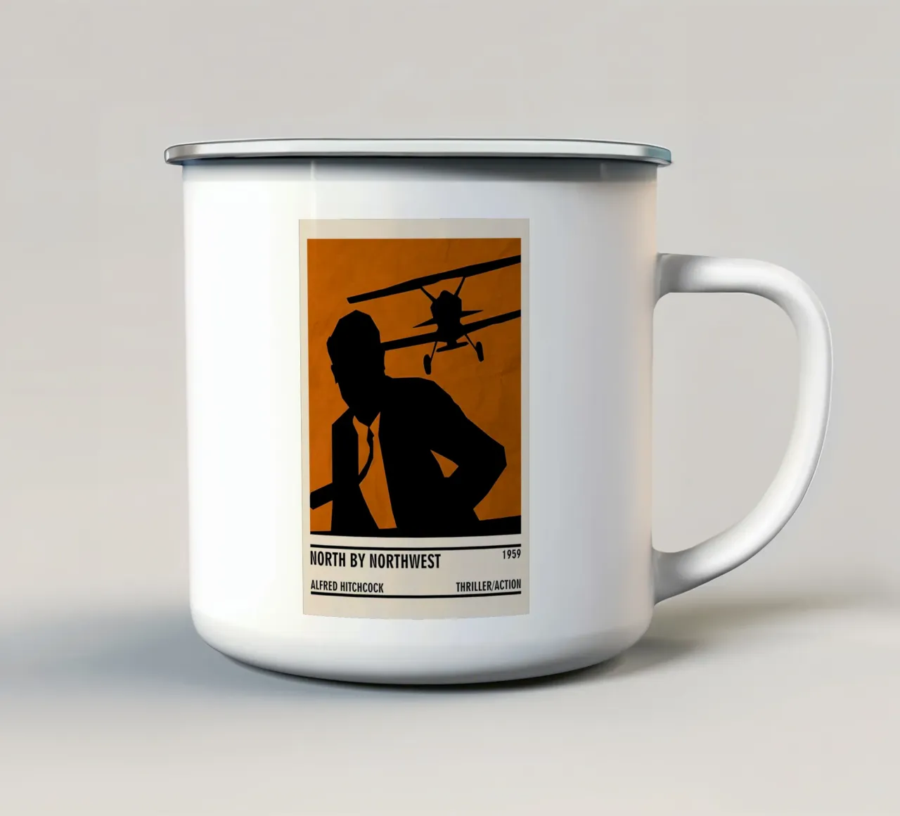 North by Northwest tazza in smalto da TheArtstudio