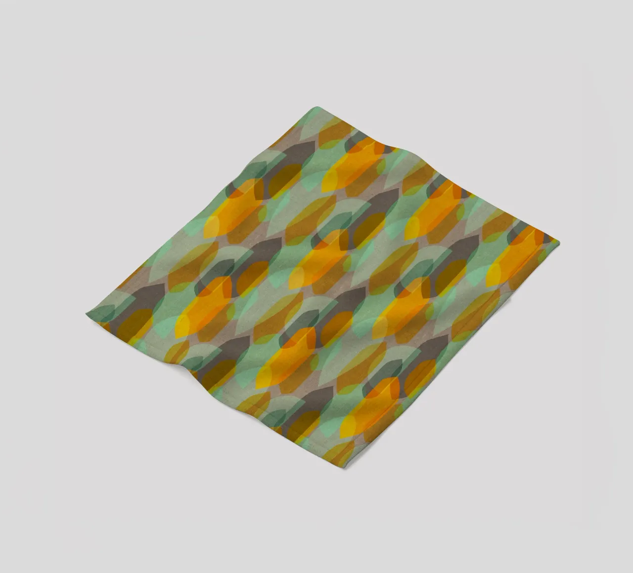 Cecilia Mok - Blocchi di colore coperta in pile da The Artcircle