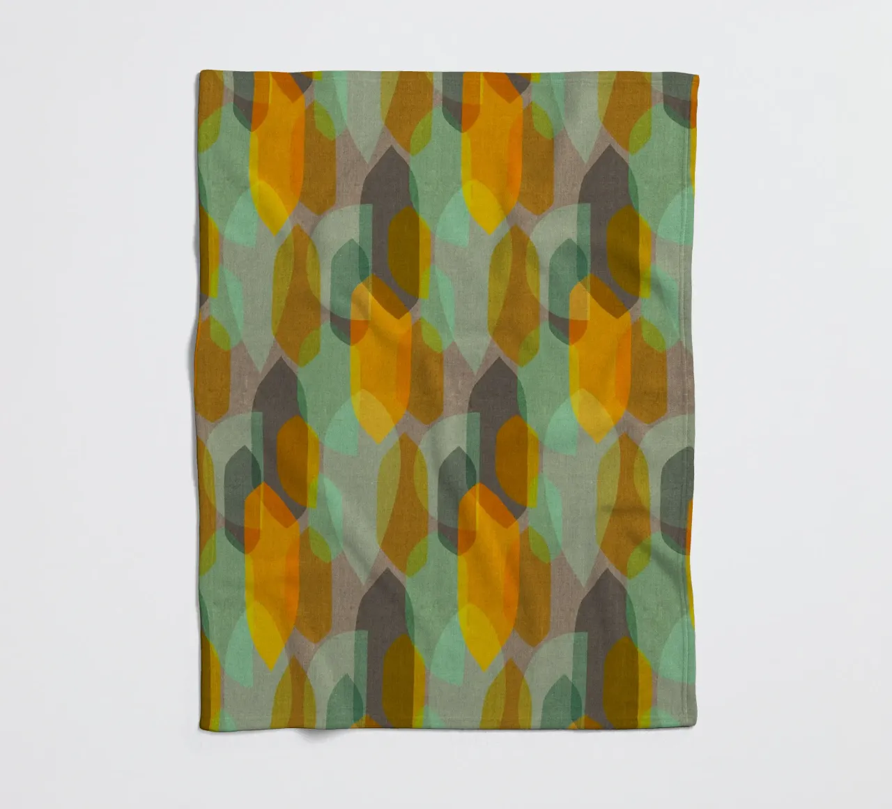 Cecilia Mok - Blocchi di colore coperta in pile da The Artcircle