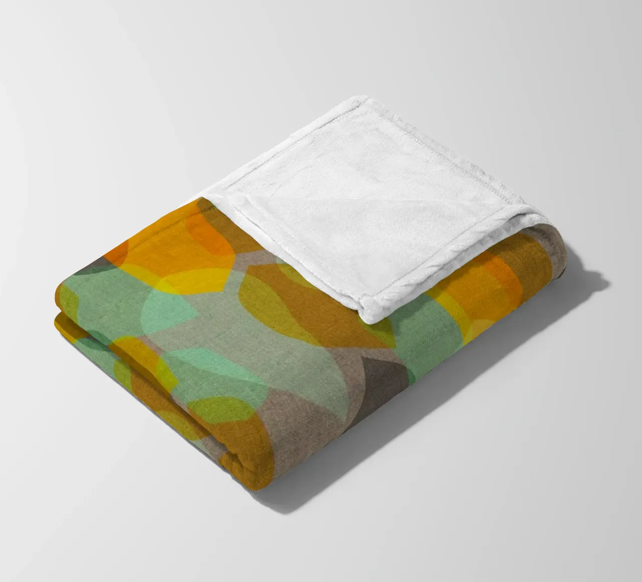 Cecilia Mok - Blocchi di colore coperta in pile da The Artcircle