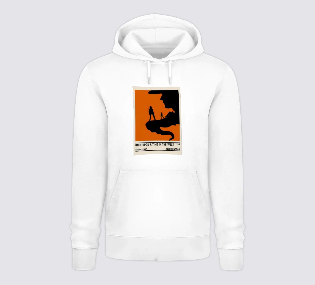 Once Upon a Time in The West felpa con cappuccio da TheArtstudio