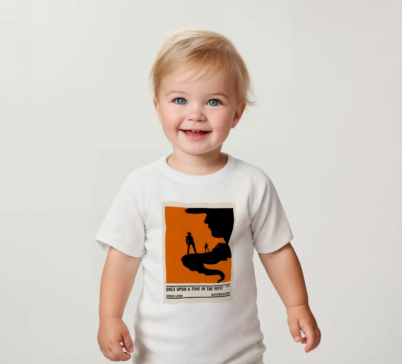 Once Upon a Time in The West maglietta neonato da TheArtstudio