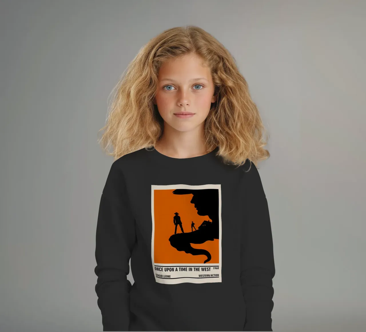Once Upon a Time in The West felpa bambino da TheArtstudio