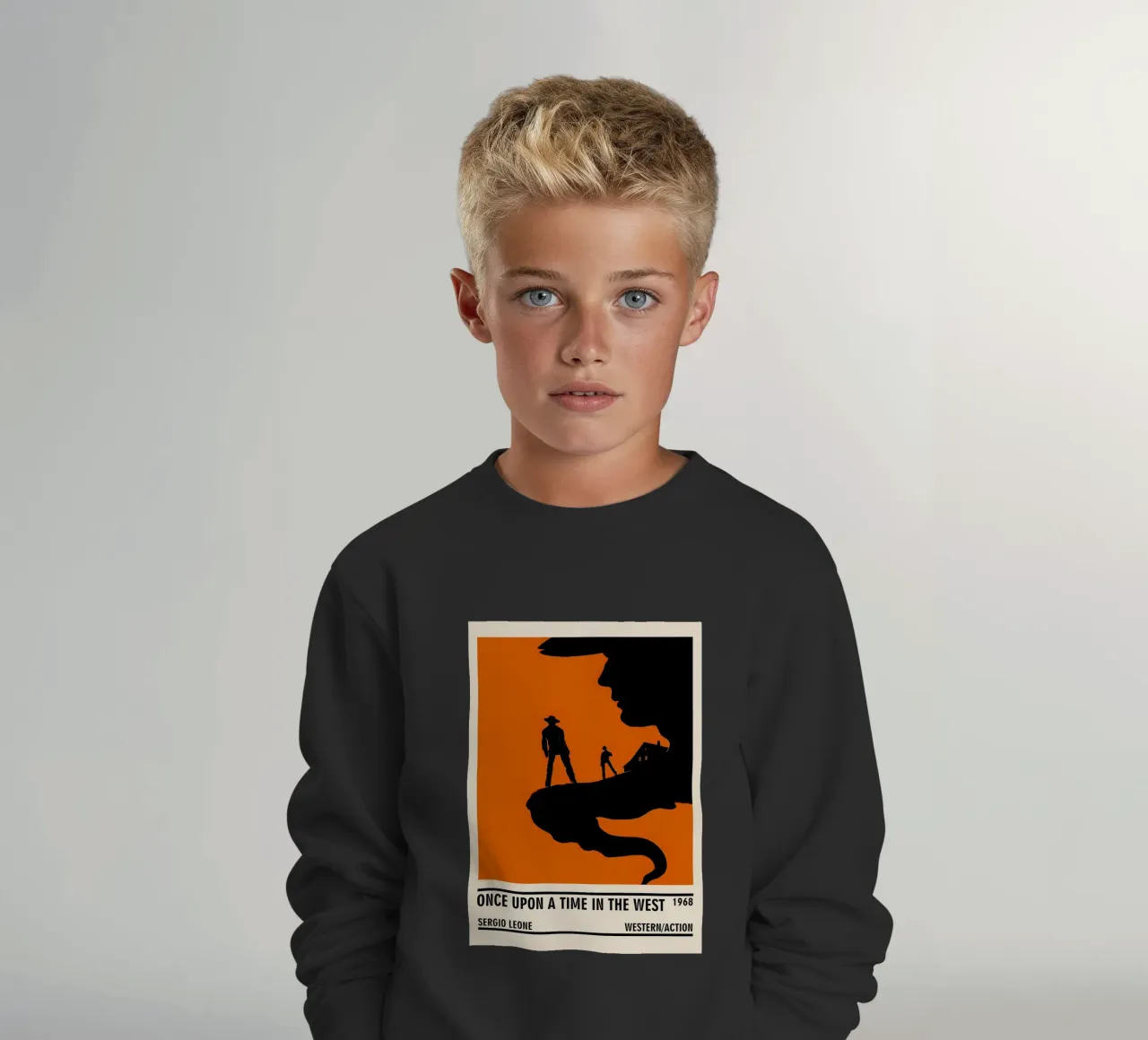 Once Upon a Time in The West felpa bambino da TheArtstudio