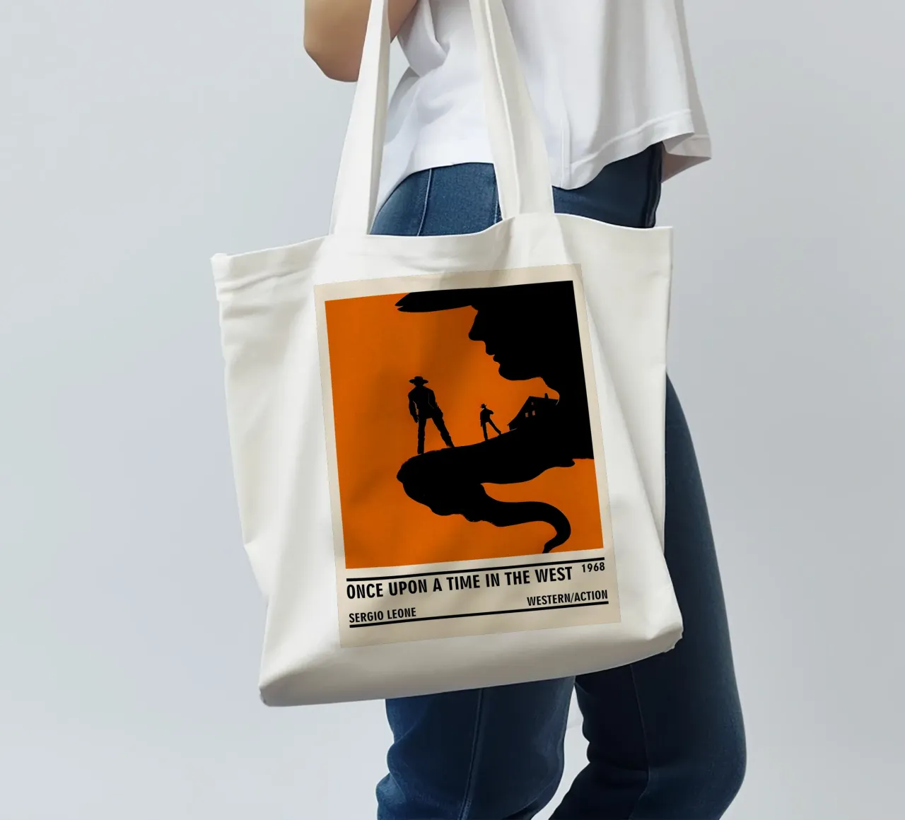 Once Upon a Time in The West borsa in juta da TheArtstudio