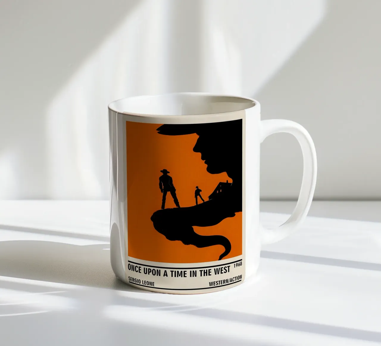 Once Upon a Time in The West taza de cerámica de TheArtstudio