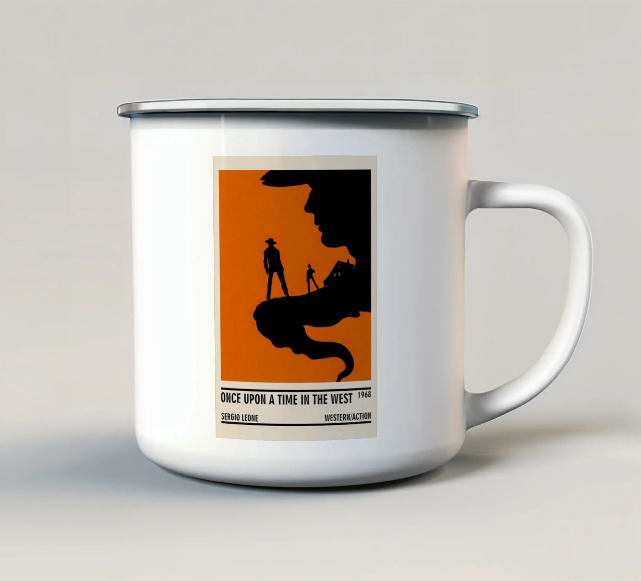Once Upon a Time in The West tazza in smalto da TheArtstudio