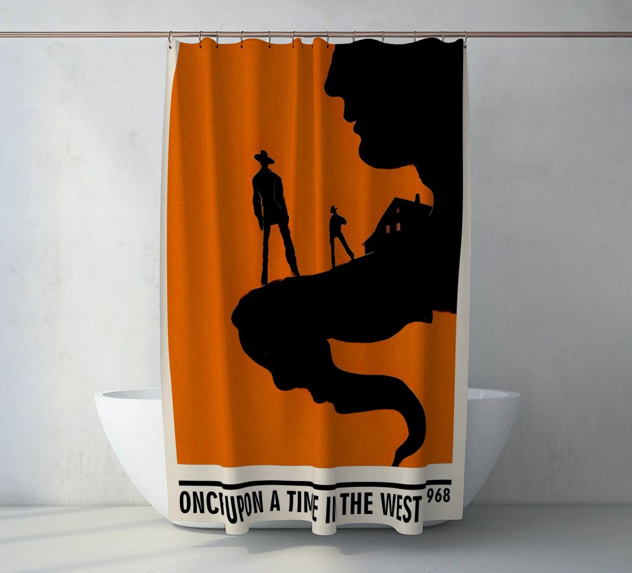 Once Upon a Time in The West tenda da doccia da TheArtstudio