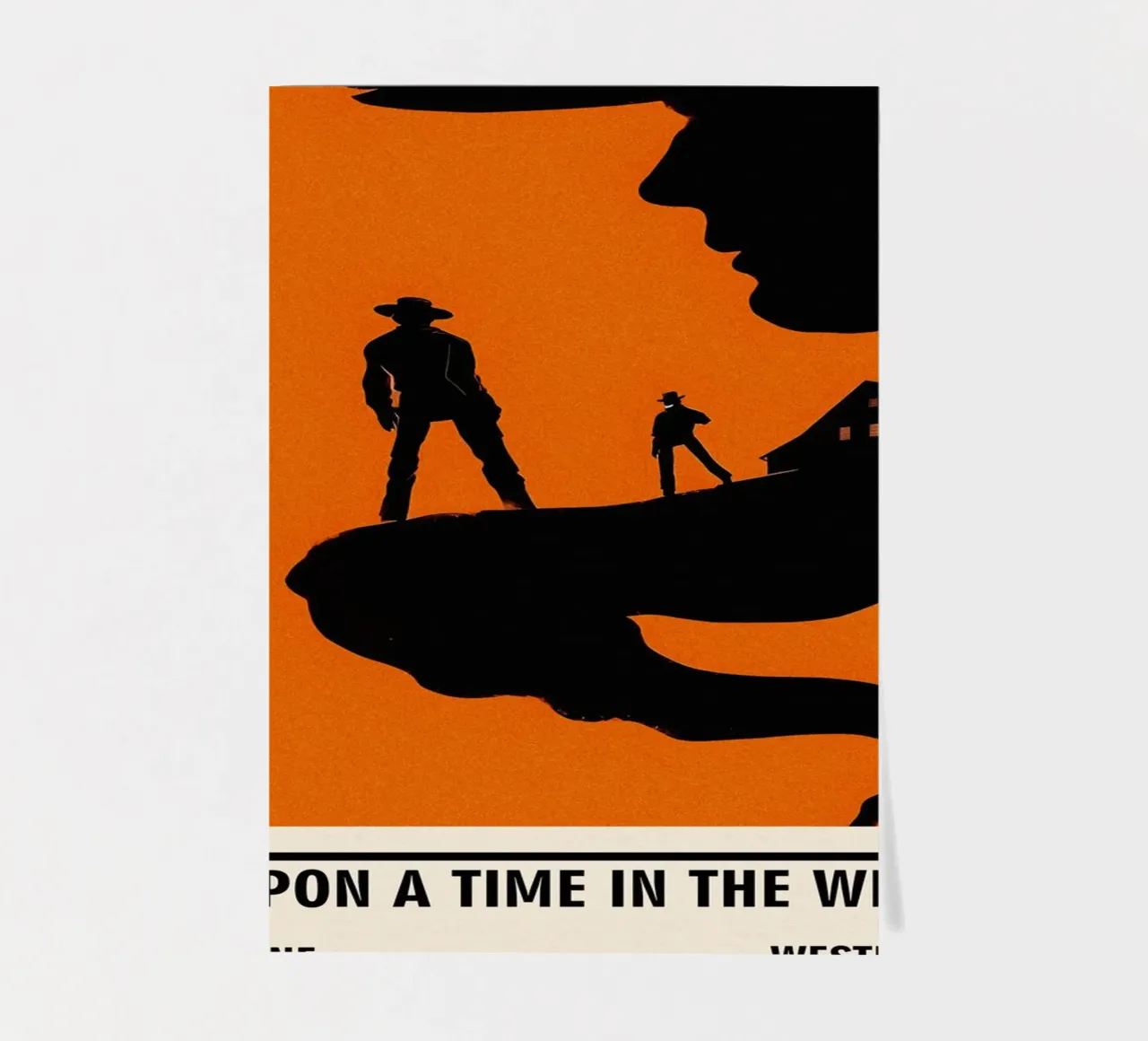 Once Upon a Time in The West foglio adesivo da TheArtstudio