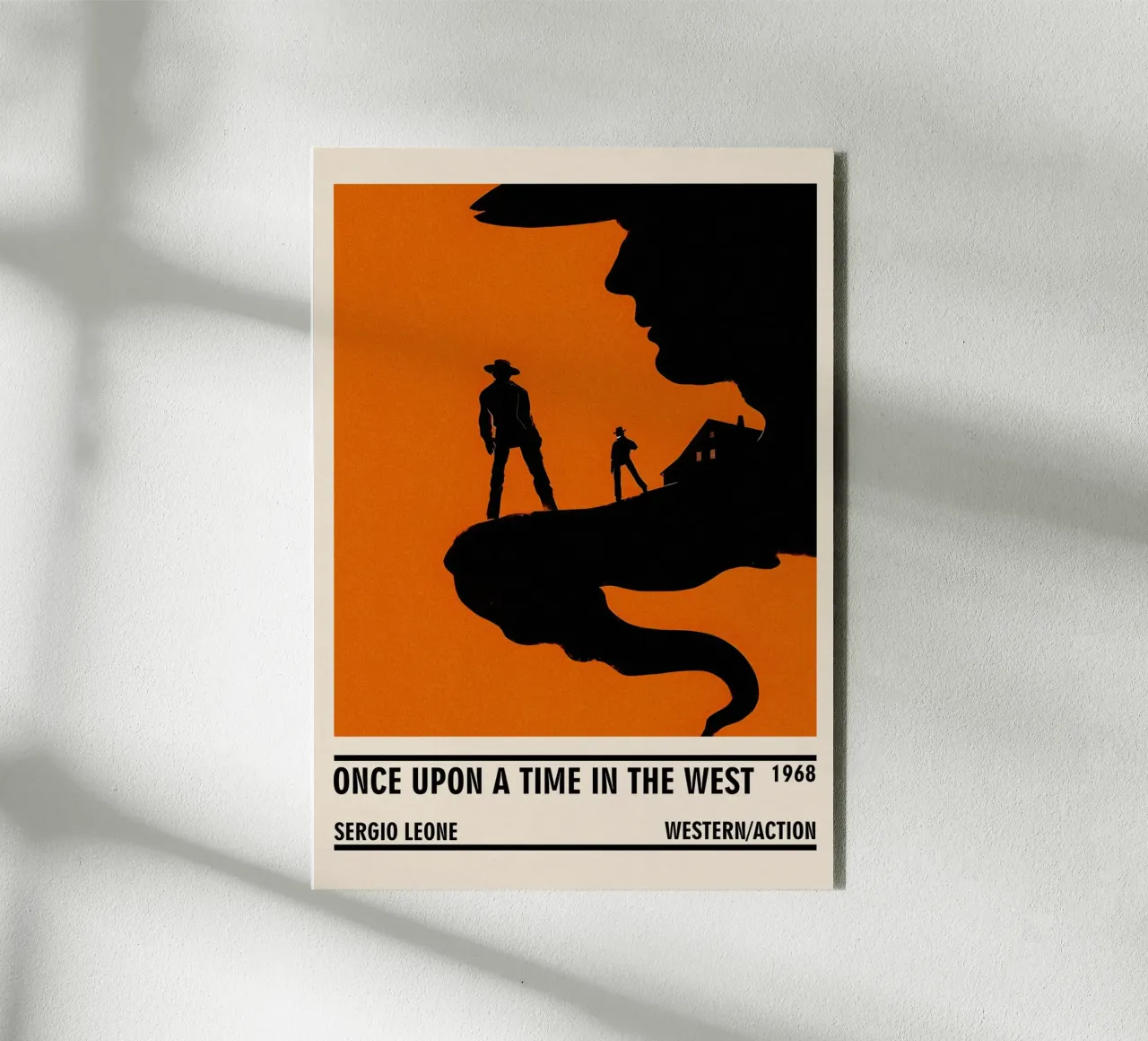 Once Upon a Time in The West aluminio dibond de TheArtstudio