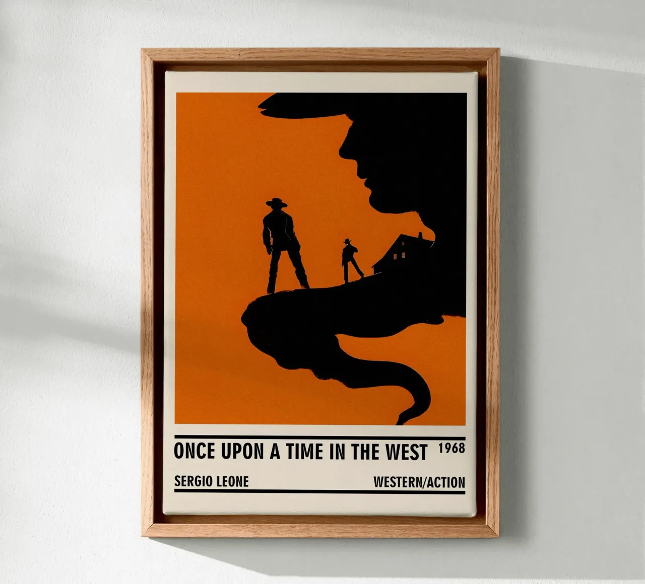 Once Upon a Time in The West lienzo de TheArtstudio