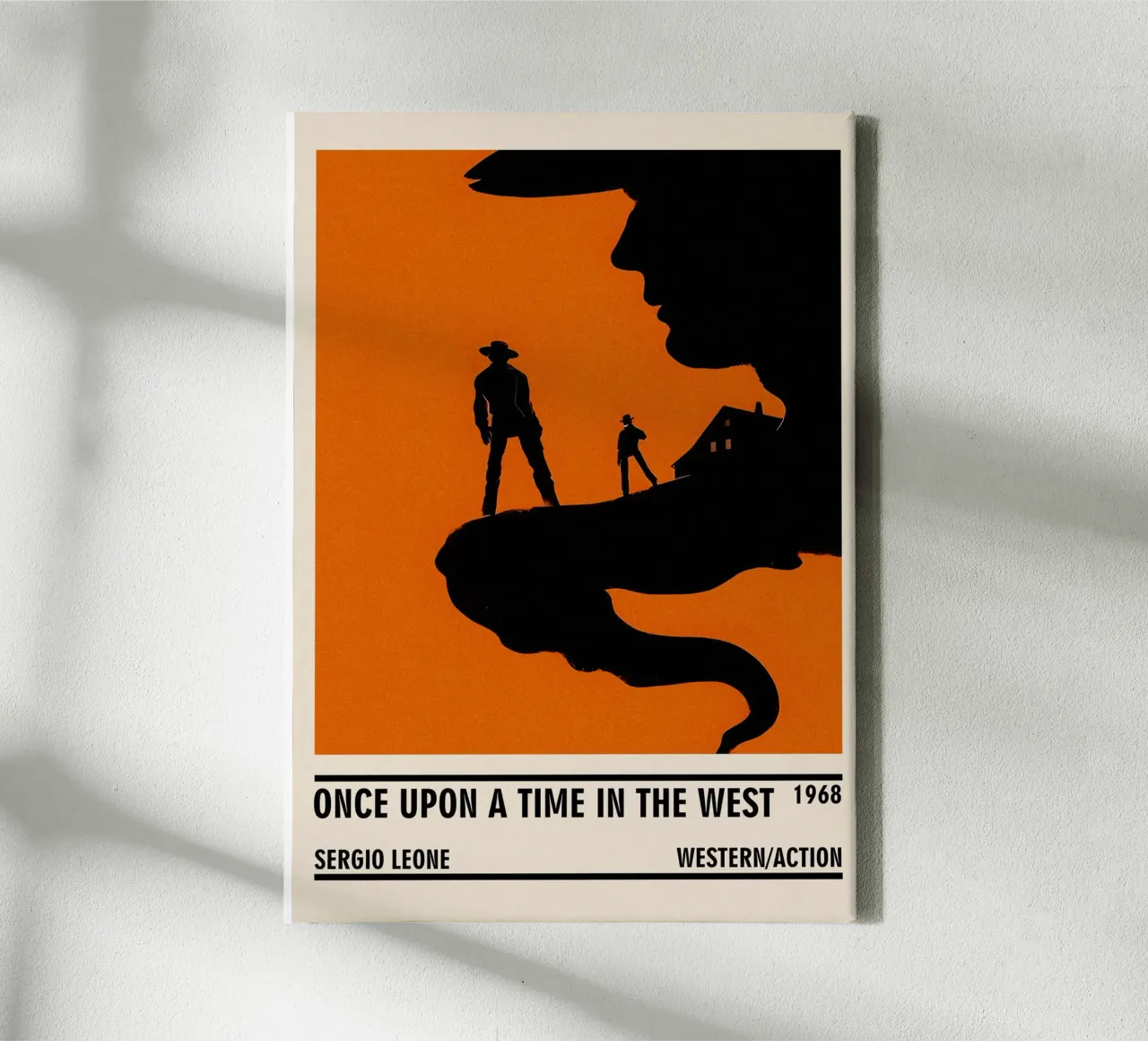 Once Upon a Time in The West lienzo de TheArtstudio