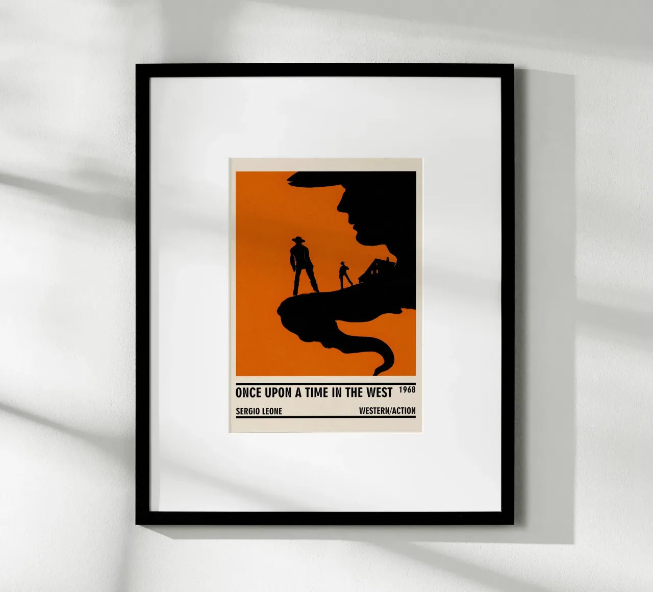 Once Upon a Time in The West carta hahnemühle da TheArtstudio