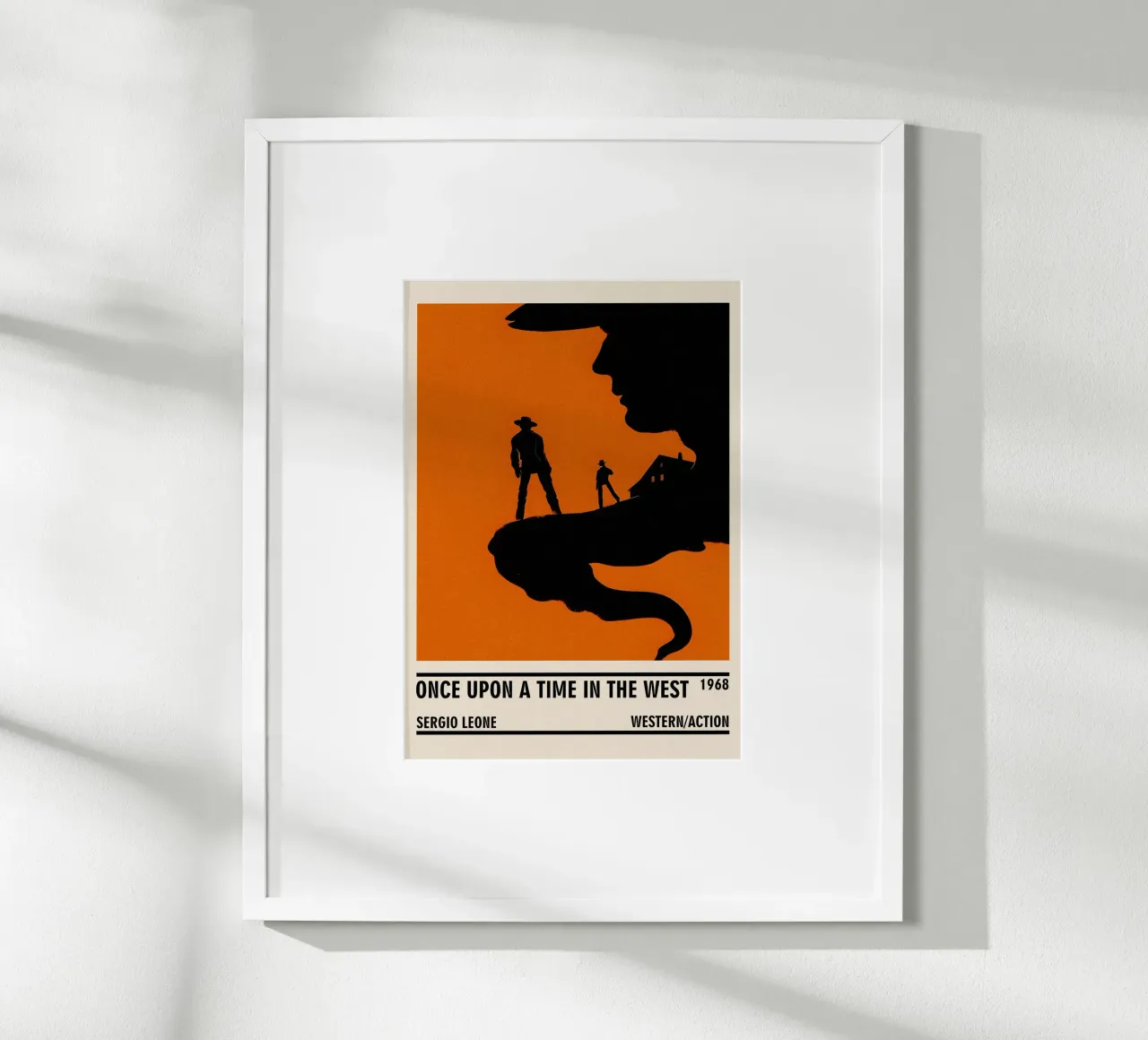 Once Upon a Time in The West carta hahnemühle da TheArtstudio