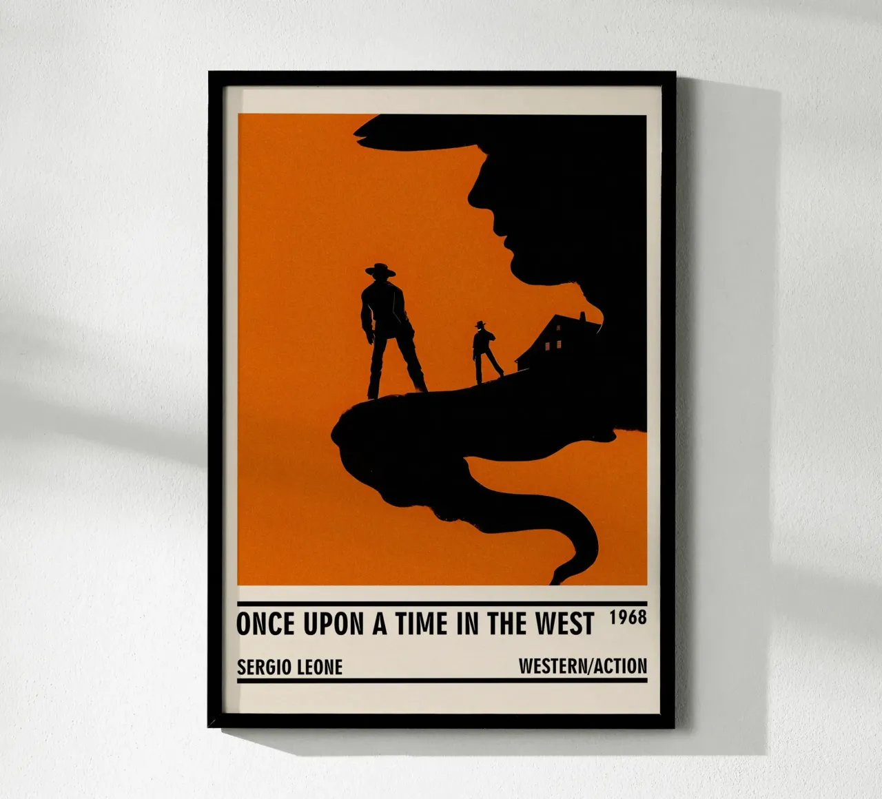 Once Upon a Time in The West carta hahnemühle da TheArtstudio