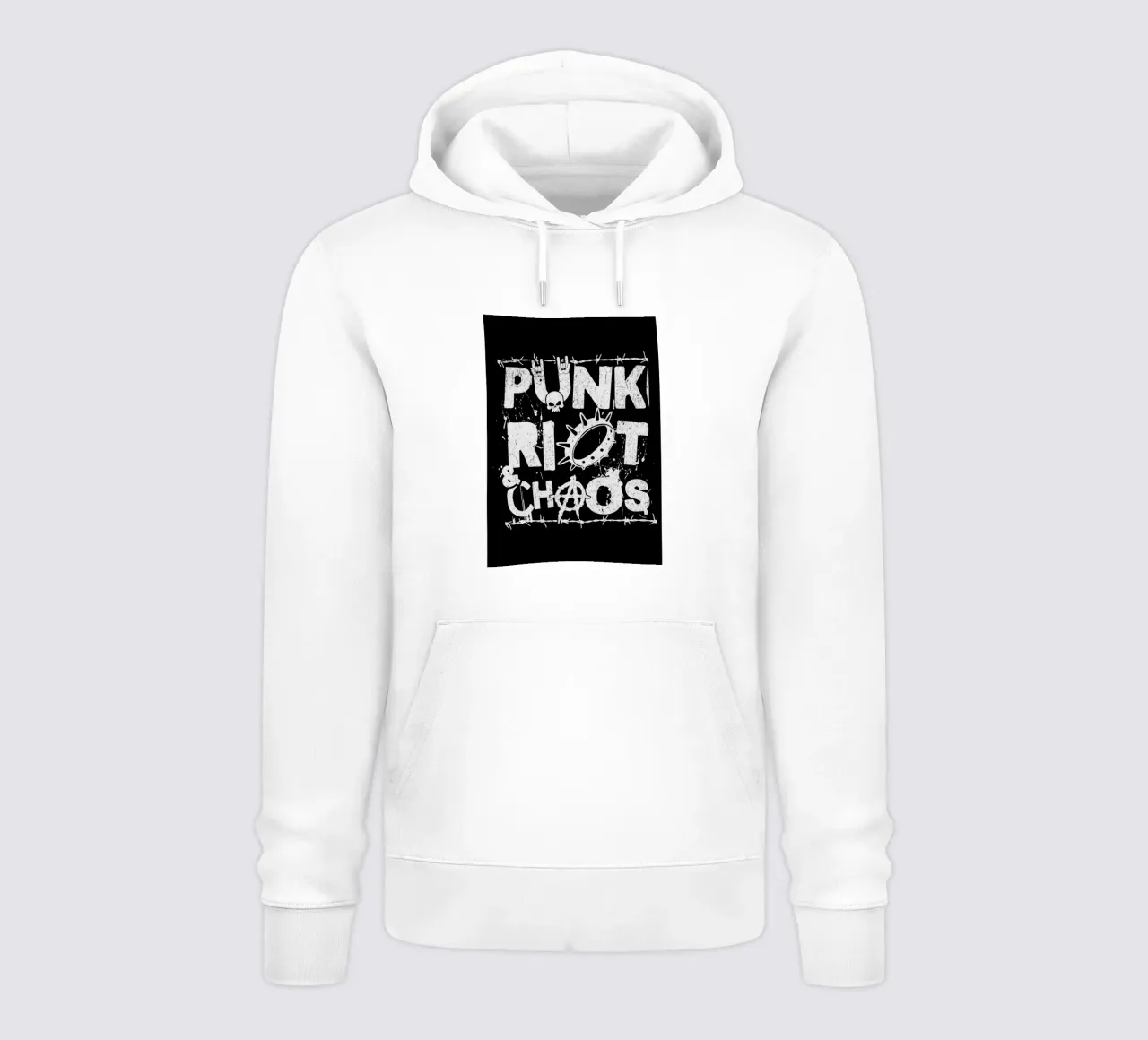 Il punk non il caos è di tendenza ora felpa con cappuccio da Urban Life