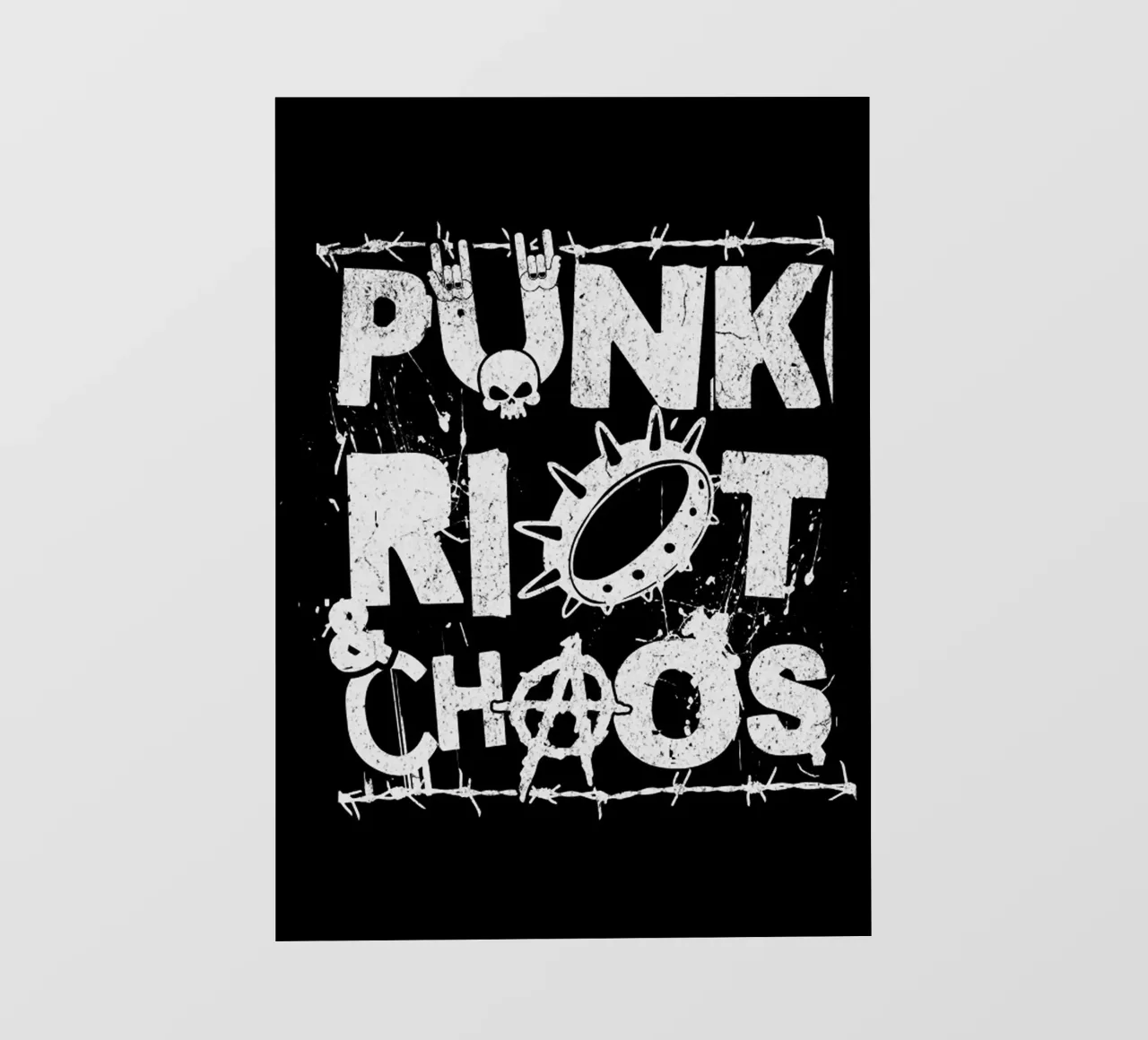 Il punk non il caos è di tendenza ora telo in pvc da Urban Life
