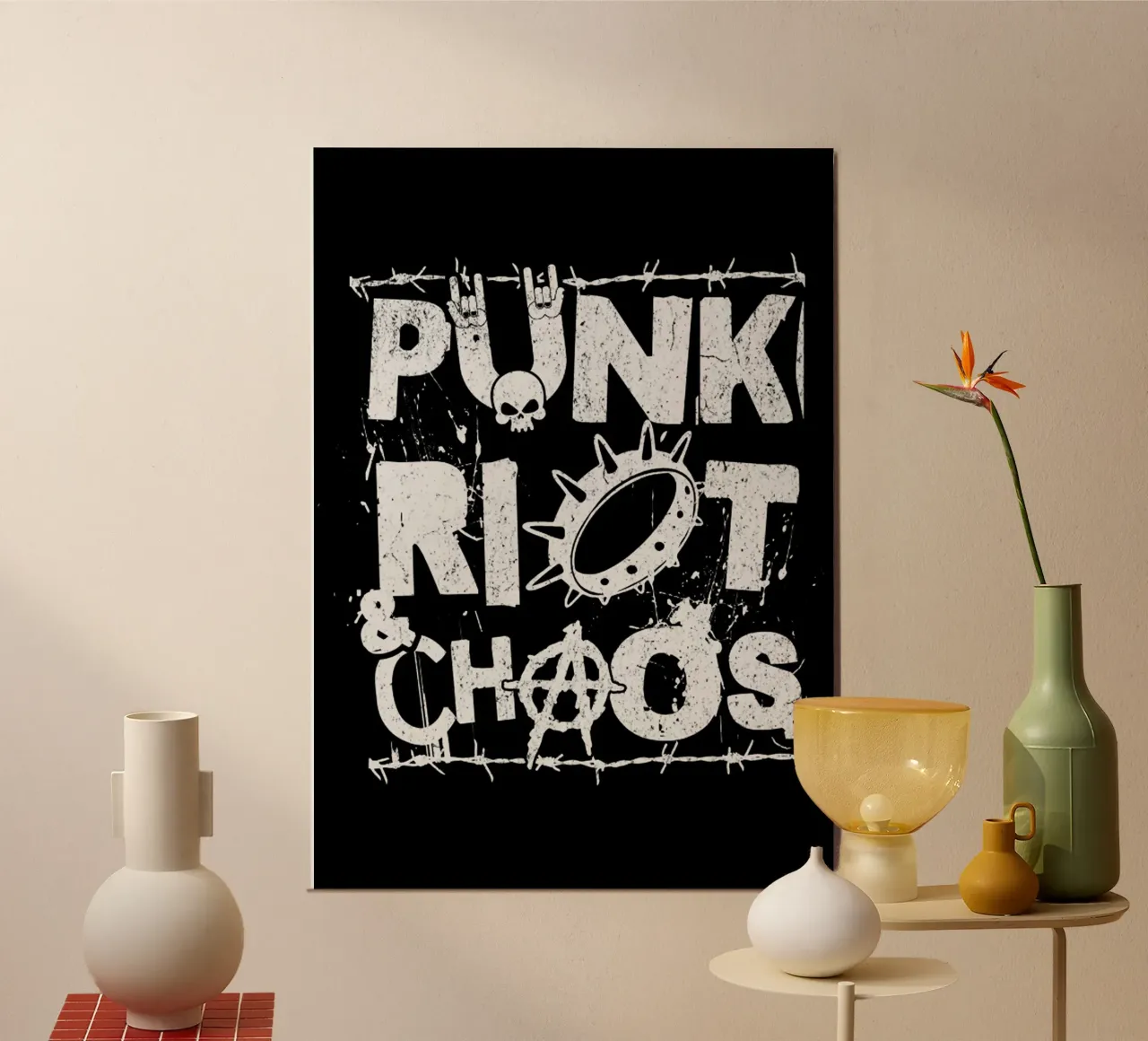 Il punk non il caos è di tendenza ora alluminio dibond da Urban Life
