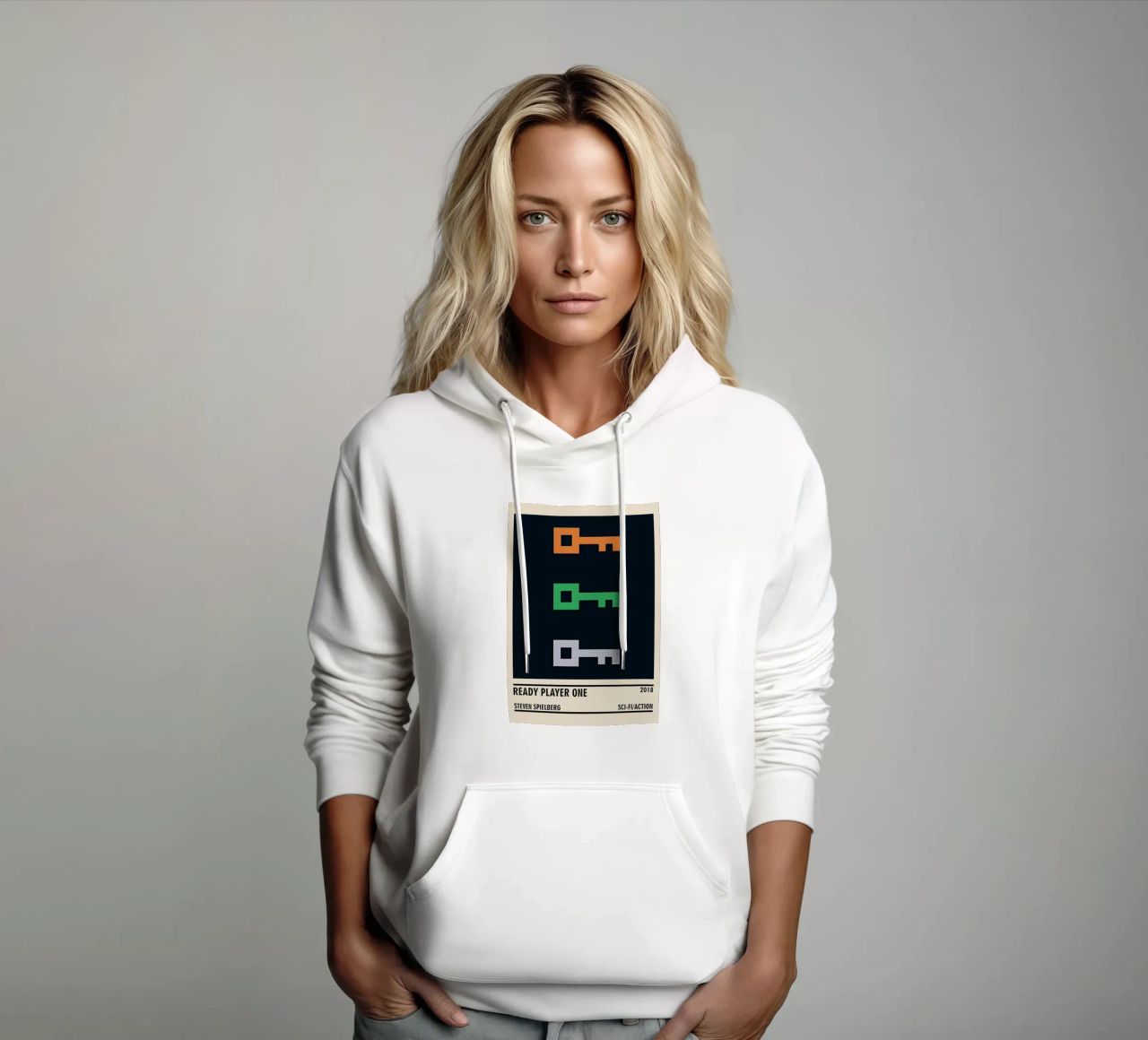 Ready Player One felpa con cappuccio da TheArtstudio