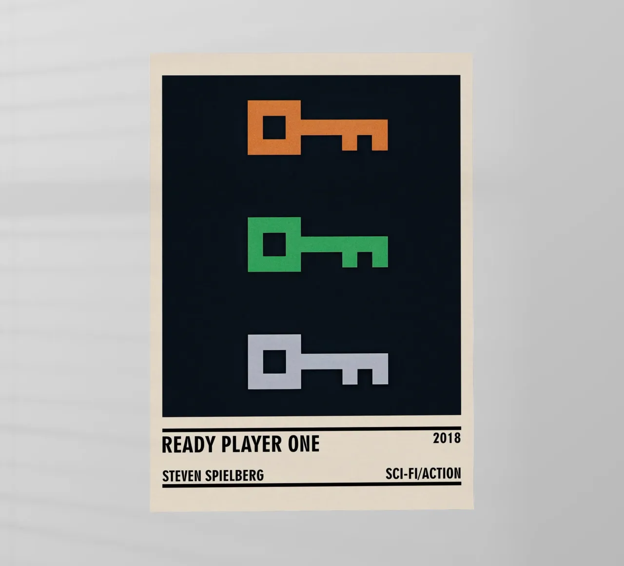 Ready Player One pellicola backlit da TheArtstudio