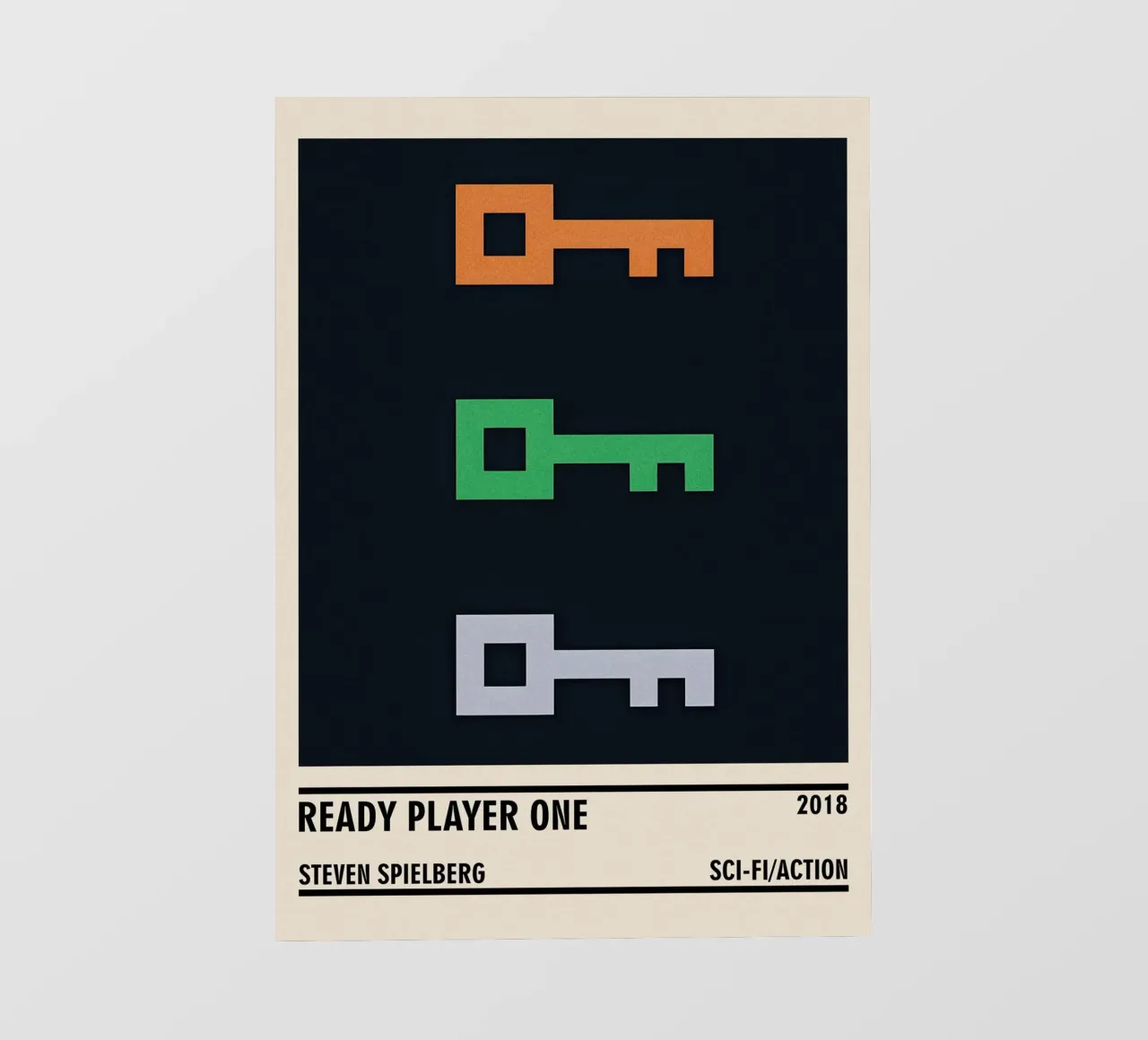 Ready Player One pellicola backlit da TheArtstudio