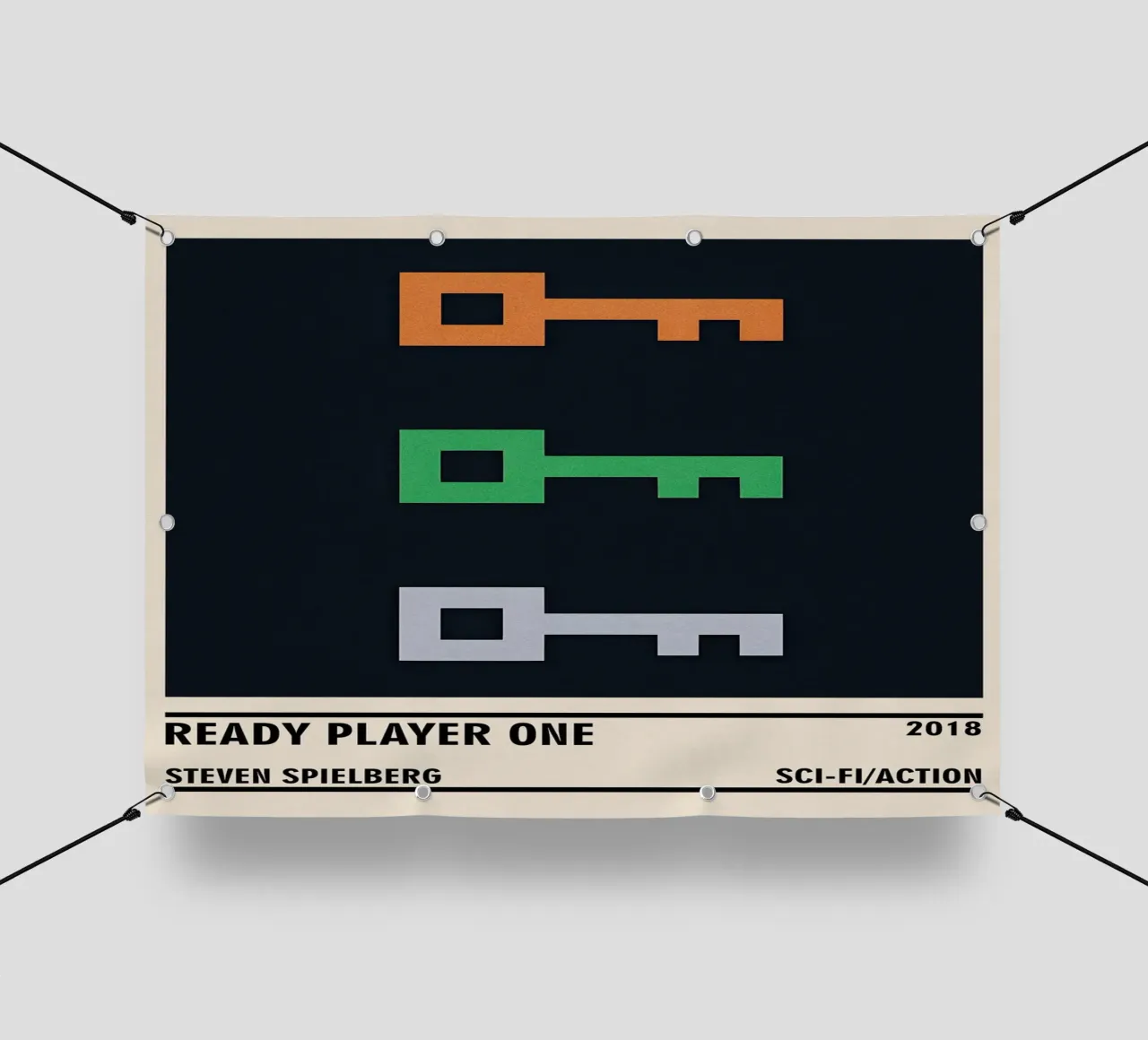 Ready Player One telo in pvc da TheArtstudio