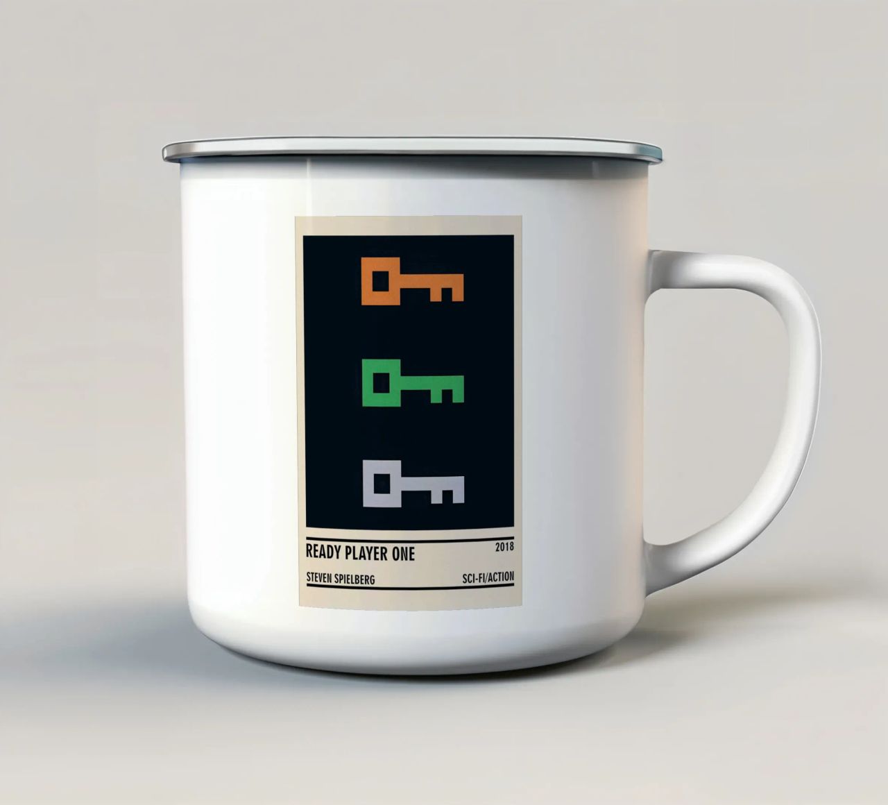 Ready Player One tazza in smalto da TheArtstudio