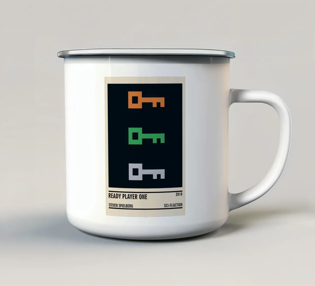 Ready Player One emaille mok van TheArtstudio