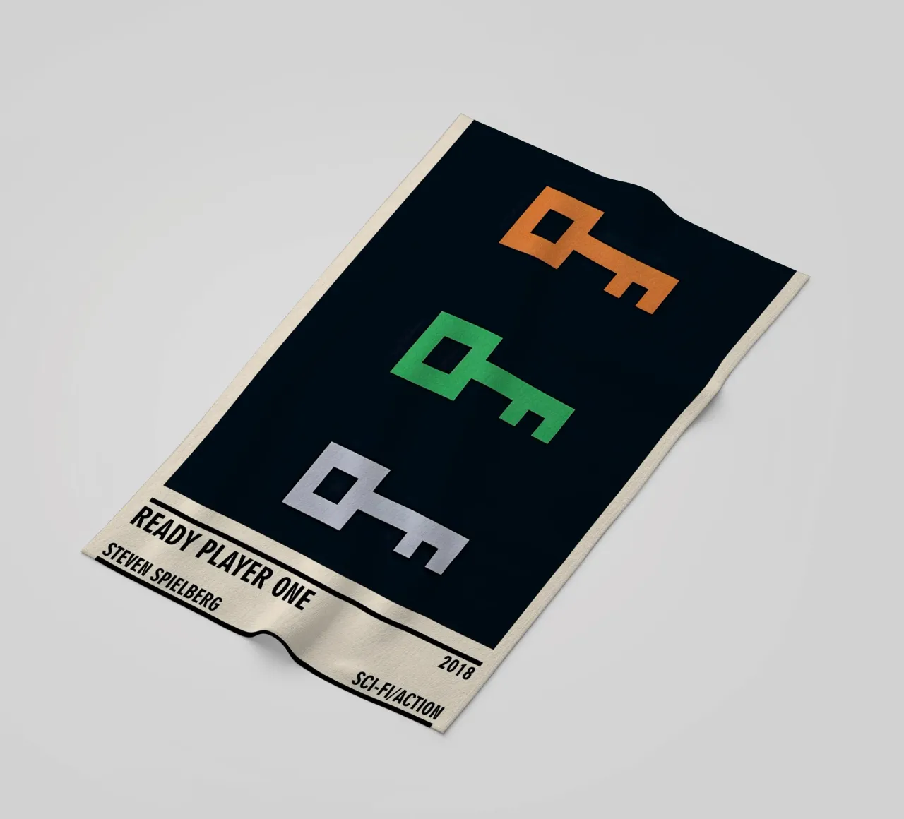 Ready Player One toalla de playa de TheArtstudio