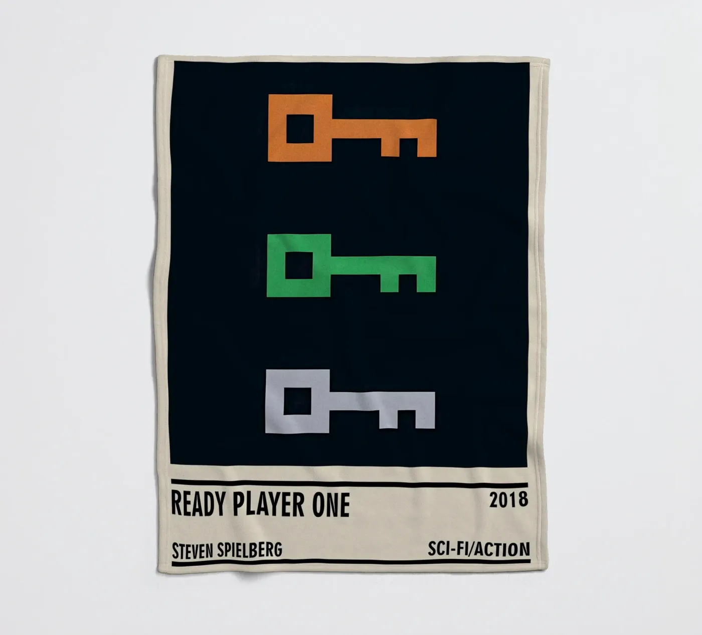 Ready Player One Fleecedecke von TheArtstudio