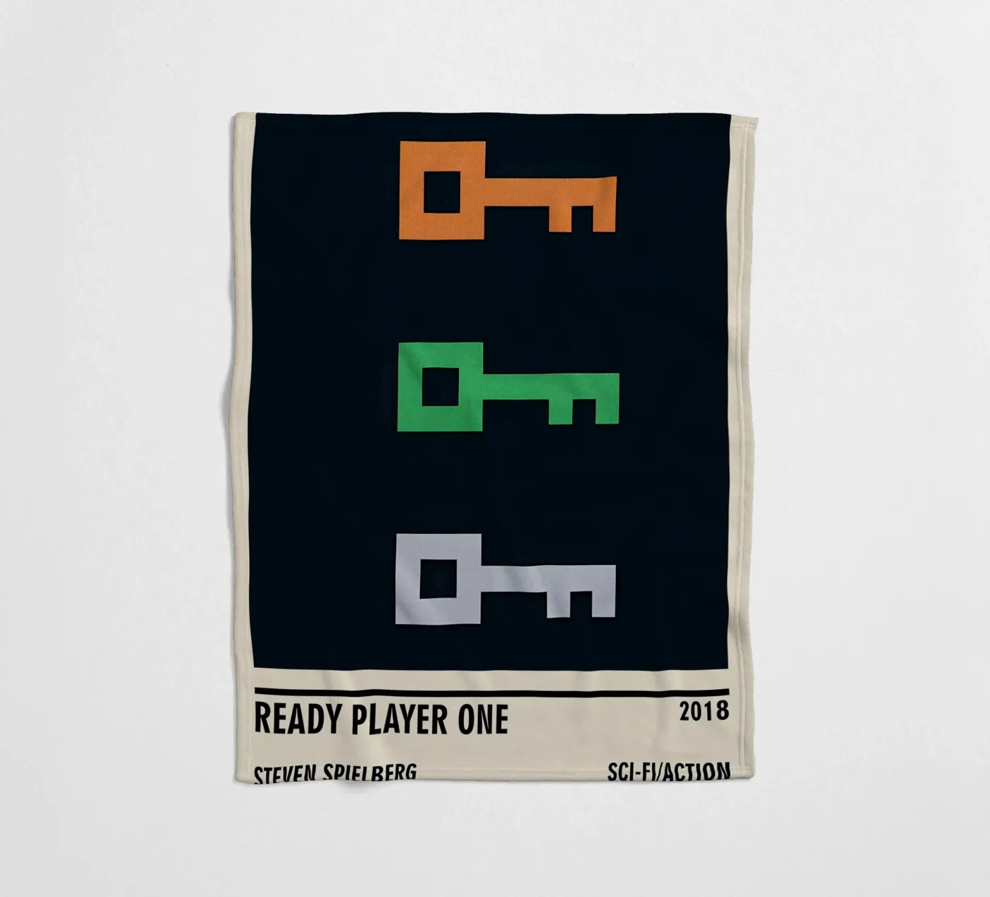 Ready Player One Fleecedecke von TheArtstudio