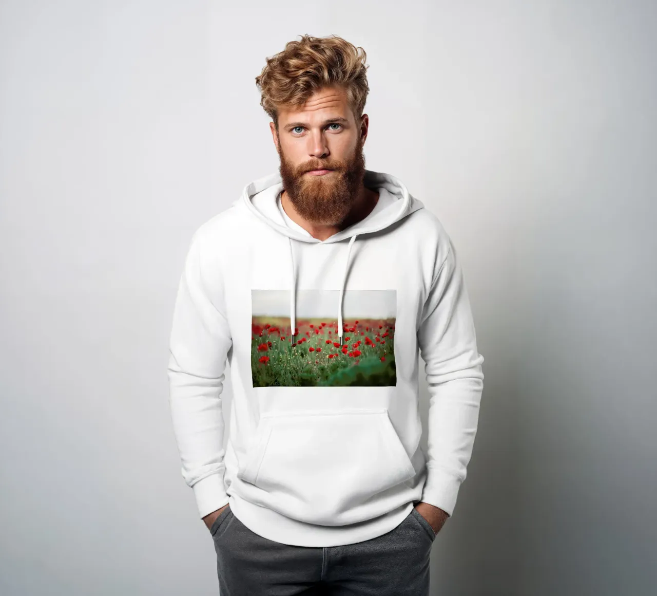 Poppy Field felpa con cappuccio da Jovana Rikalo