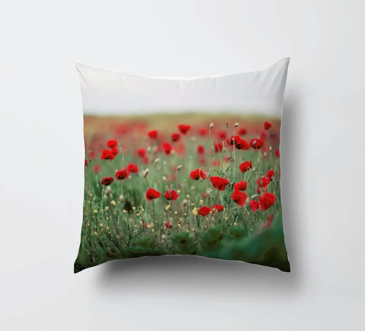Poppy Field cuscino da Jovana Rikalo