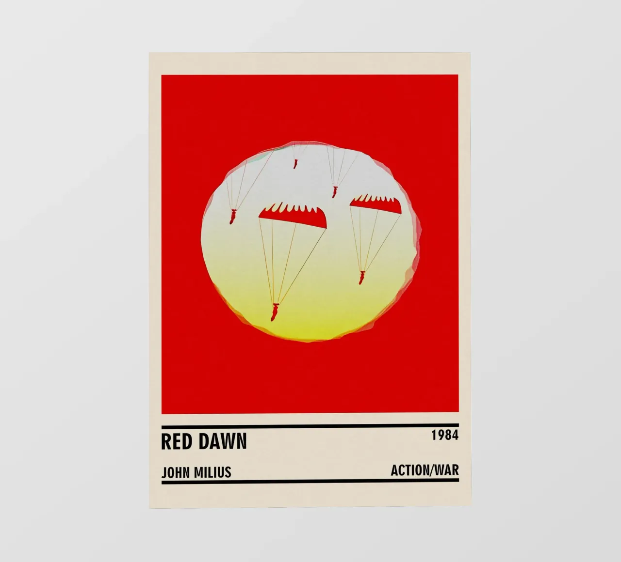 Red Dawn telo in pvc da TheArtstudio