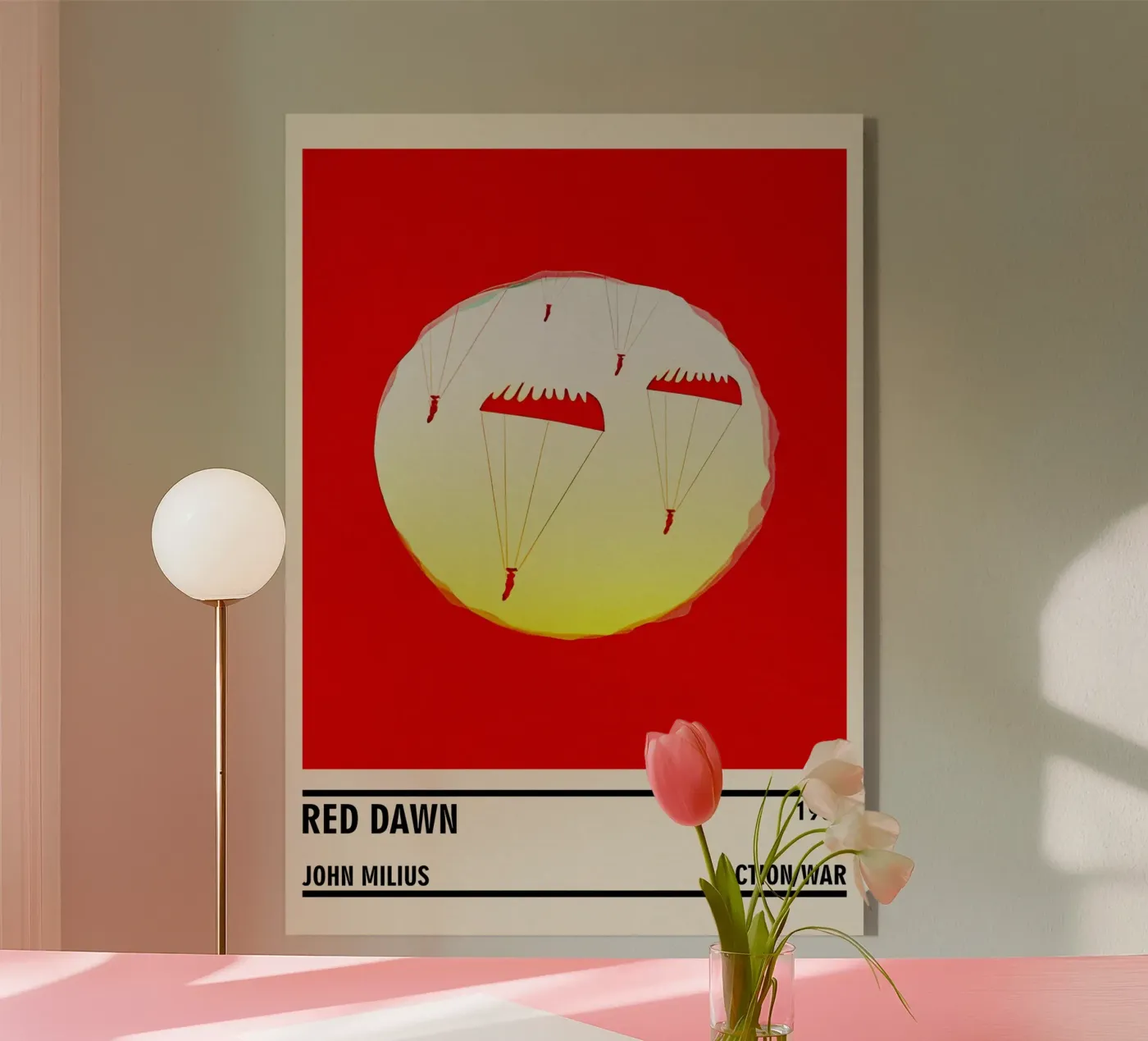 Red Dawn plexiglas de TheArtstudio