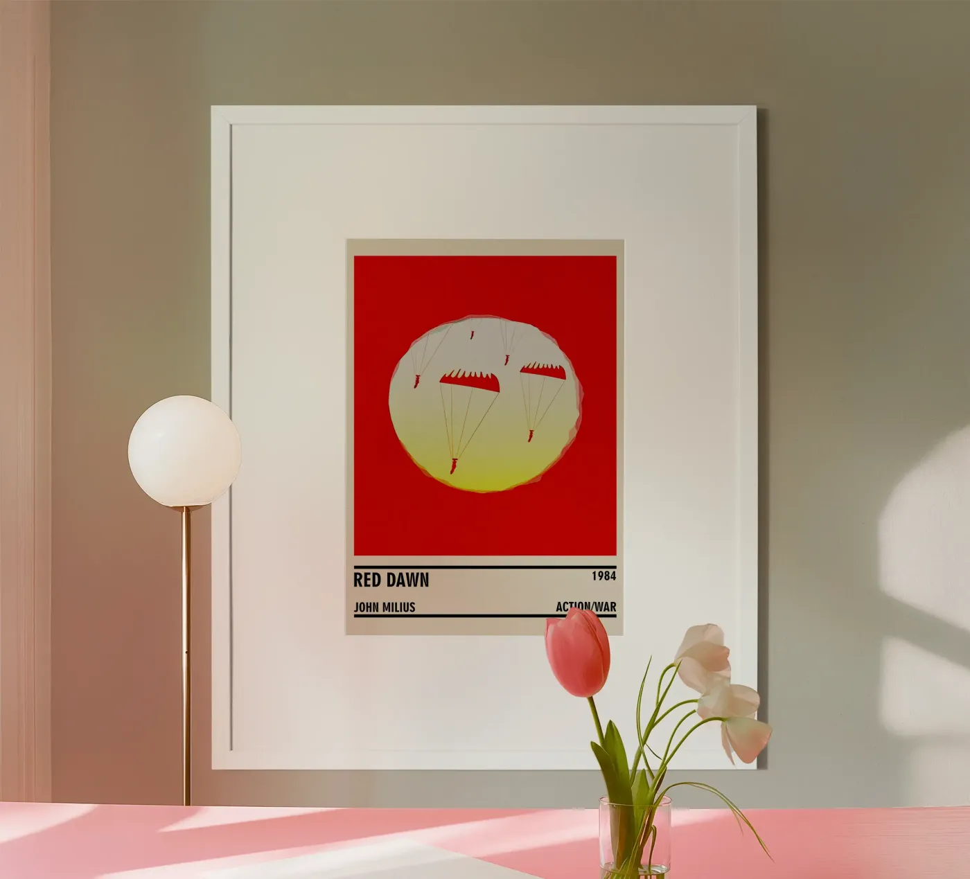 Red Dawn poster van TheArtstudio