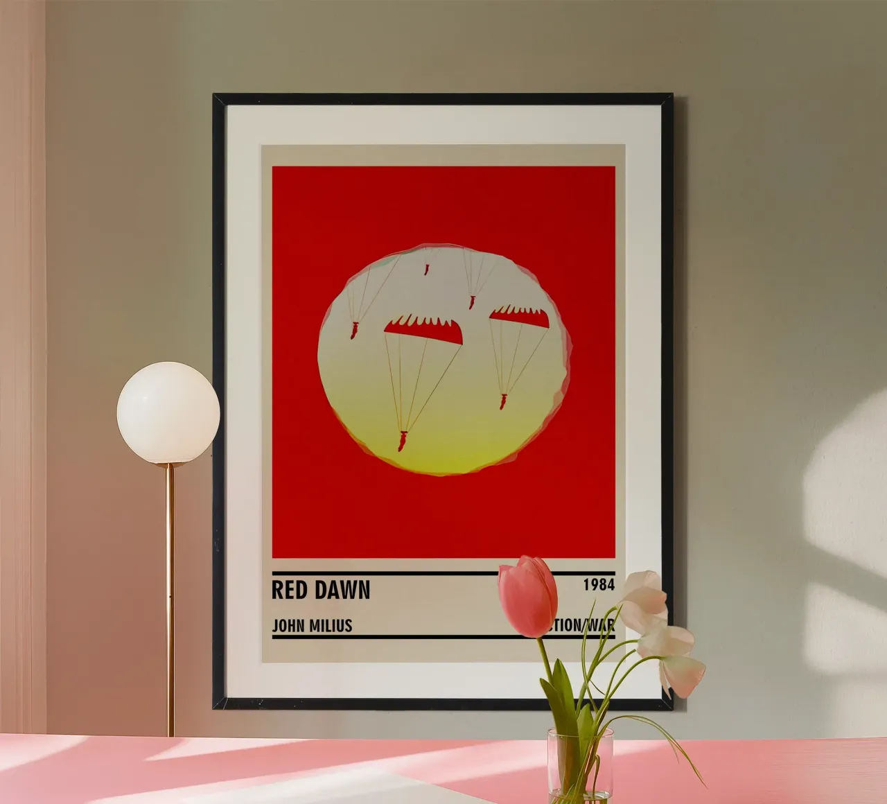 Red Dawn poster da TheArtstudio