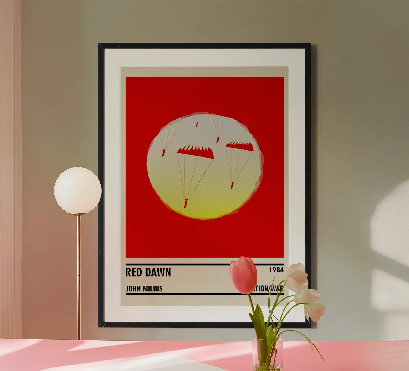 Red Dawn poster van TheArtstudio