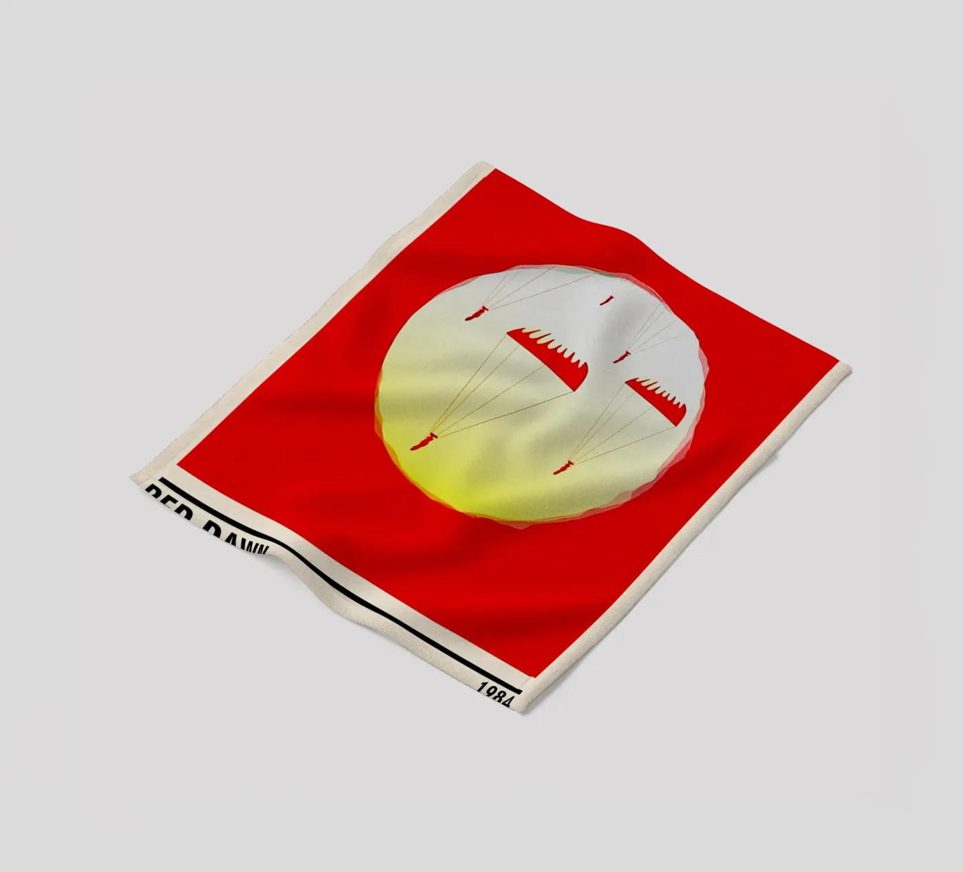 Red Dawn Fleecedecke von TheArtstudio