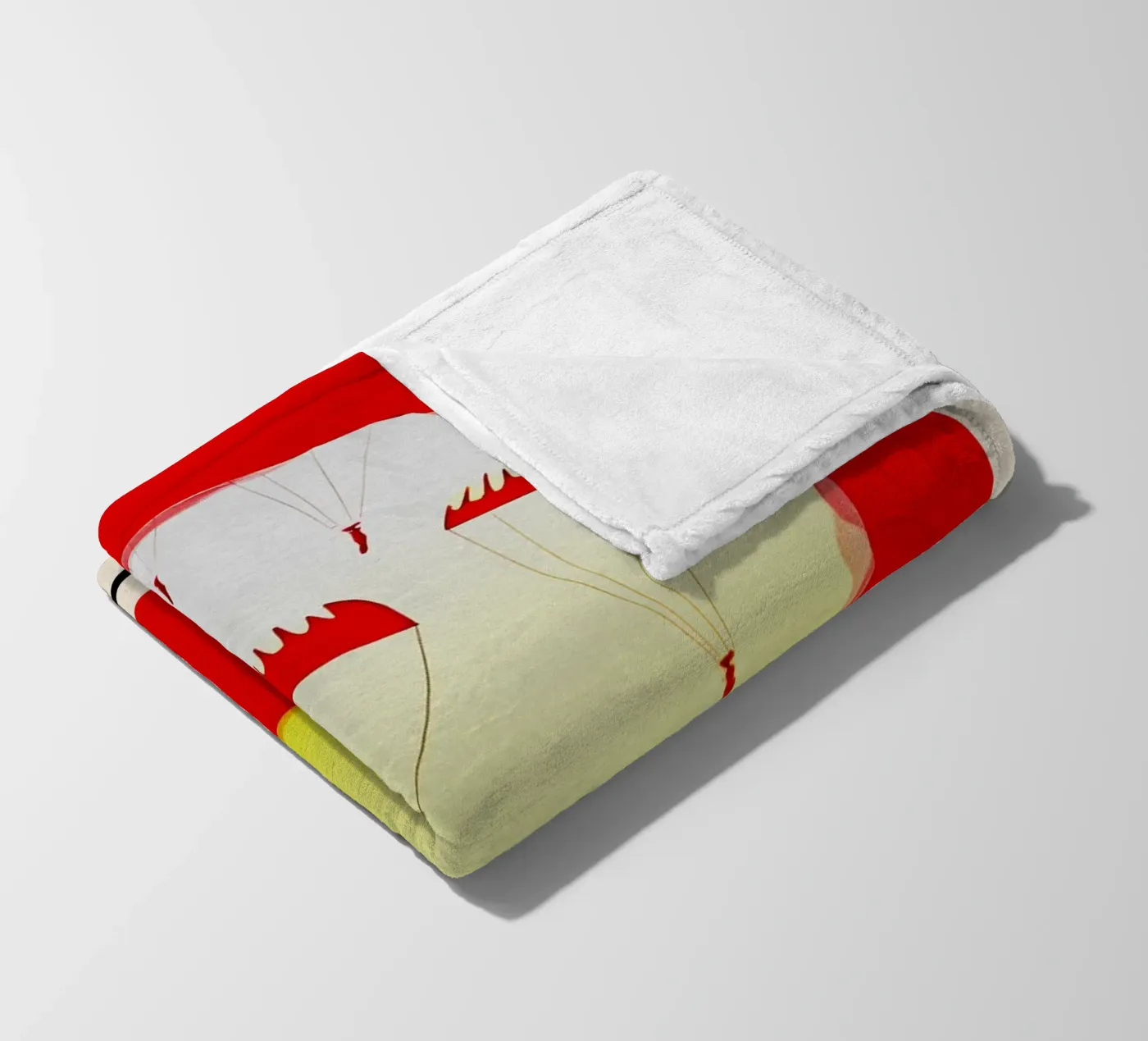 Red Dawn Fleecedecke von TheArtstudio