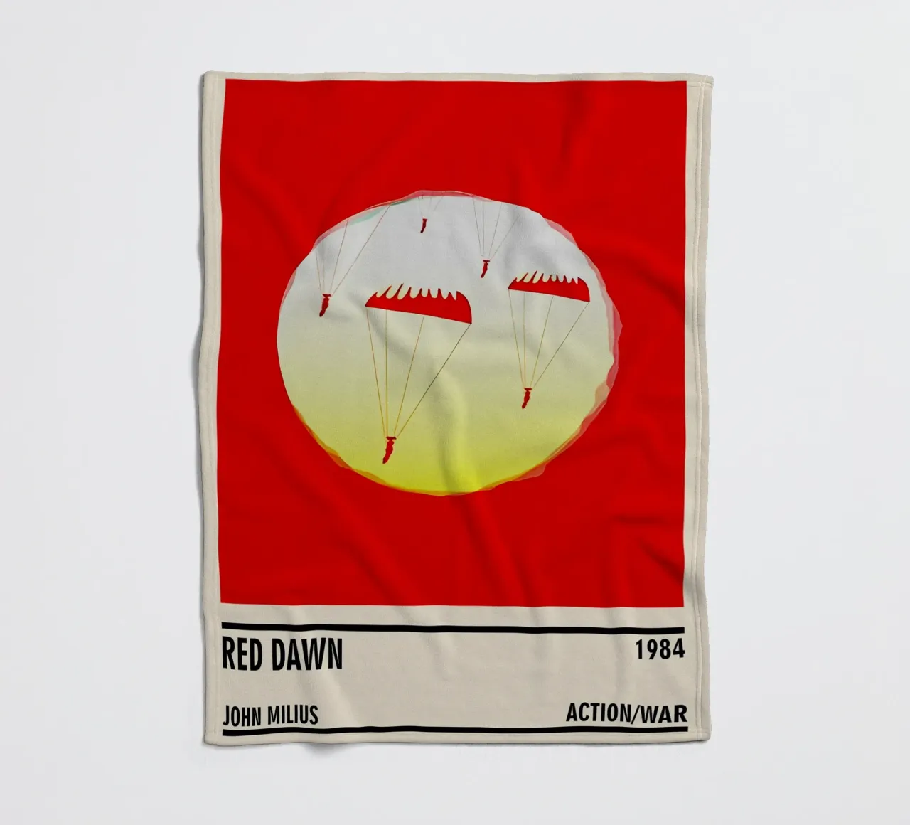 Red Dawn coperta in pile da TheArtstudio
